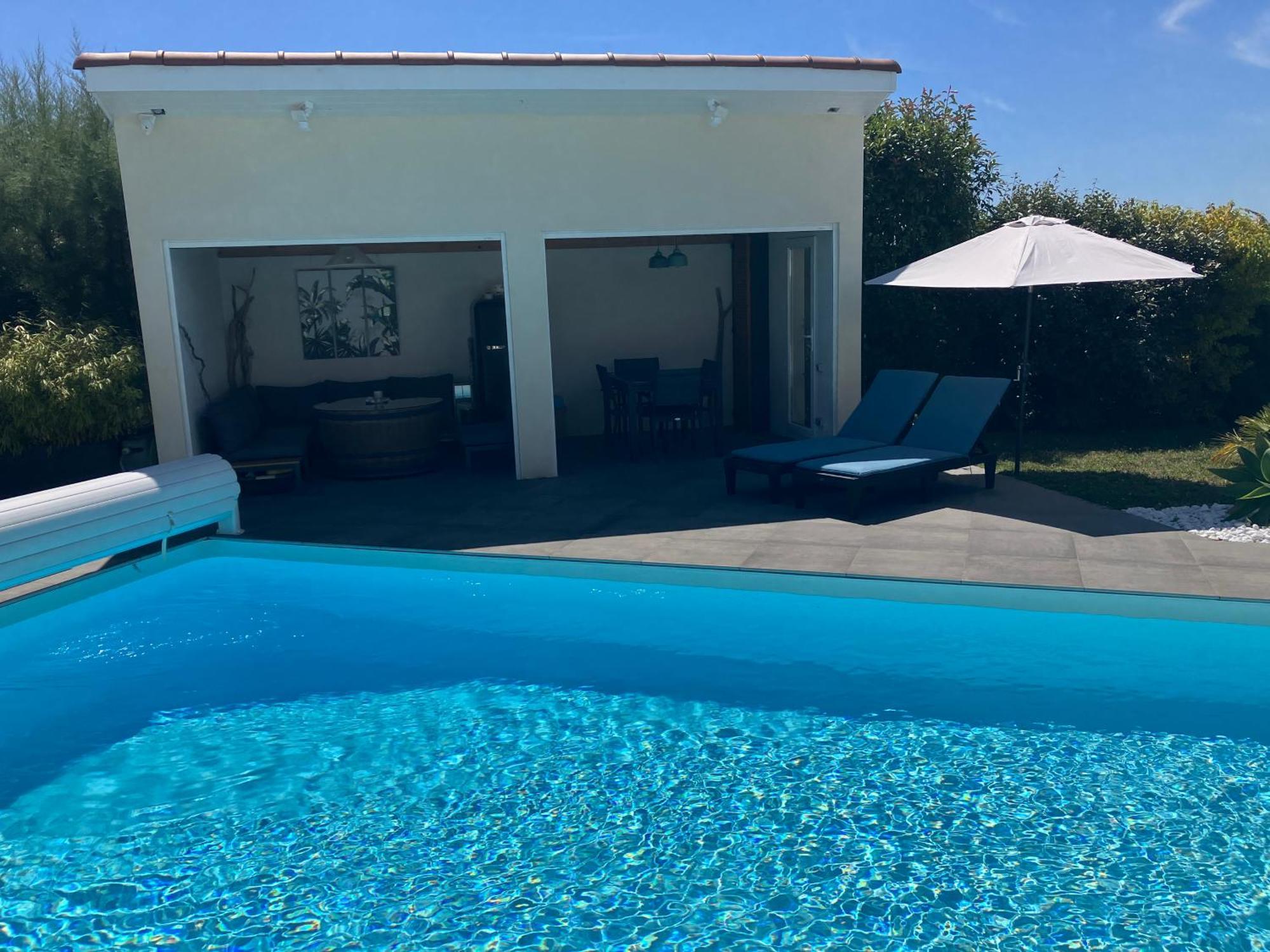 Gite Bambou Avec Piscine Saint-Andeol-le-Chateau Экстерьер фото